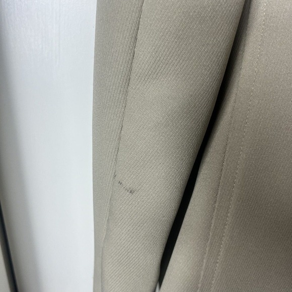 London Fog Vtg Coat Plush Faux Fur Lined Collar Tan Single Breast Men's 38 Reg - Picture 7 of 9